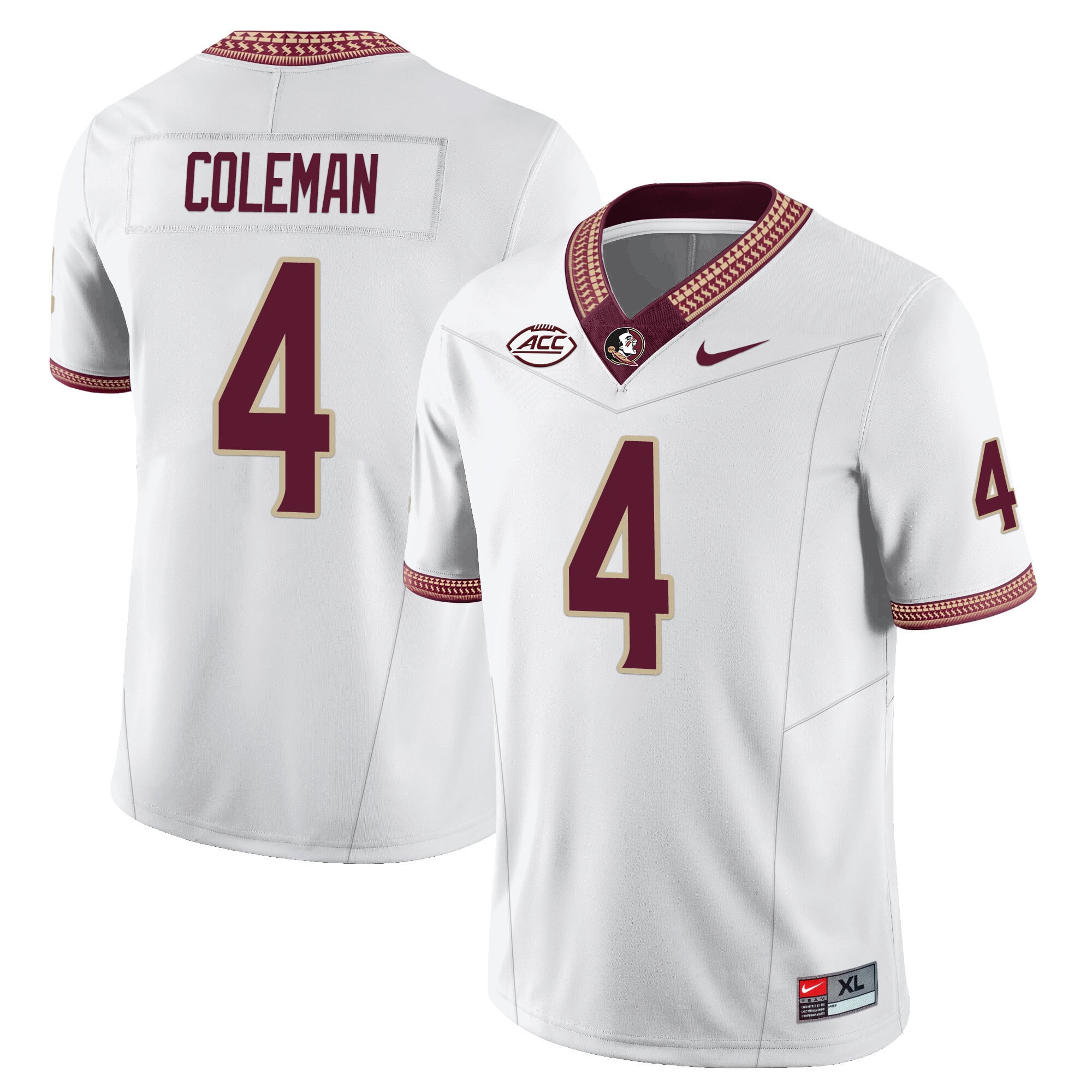 Menâs Florida State Seminoles Football Vapor Jersey â All Stitched
