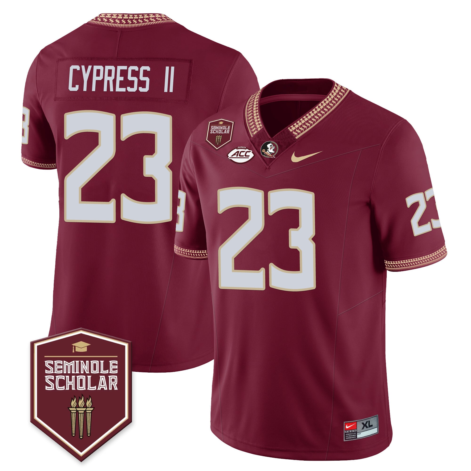 Menâs Florida State Seminoles Football Vapor Jersey â All Stitched