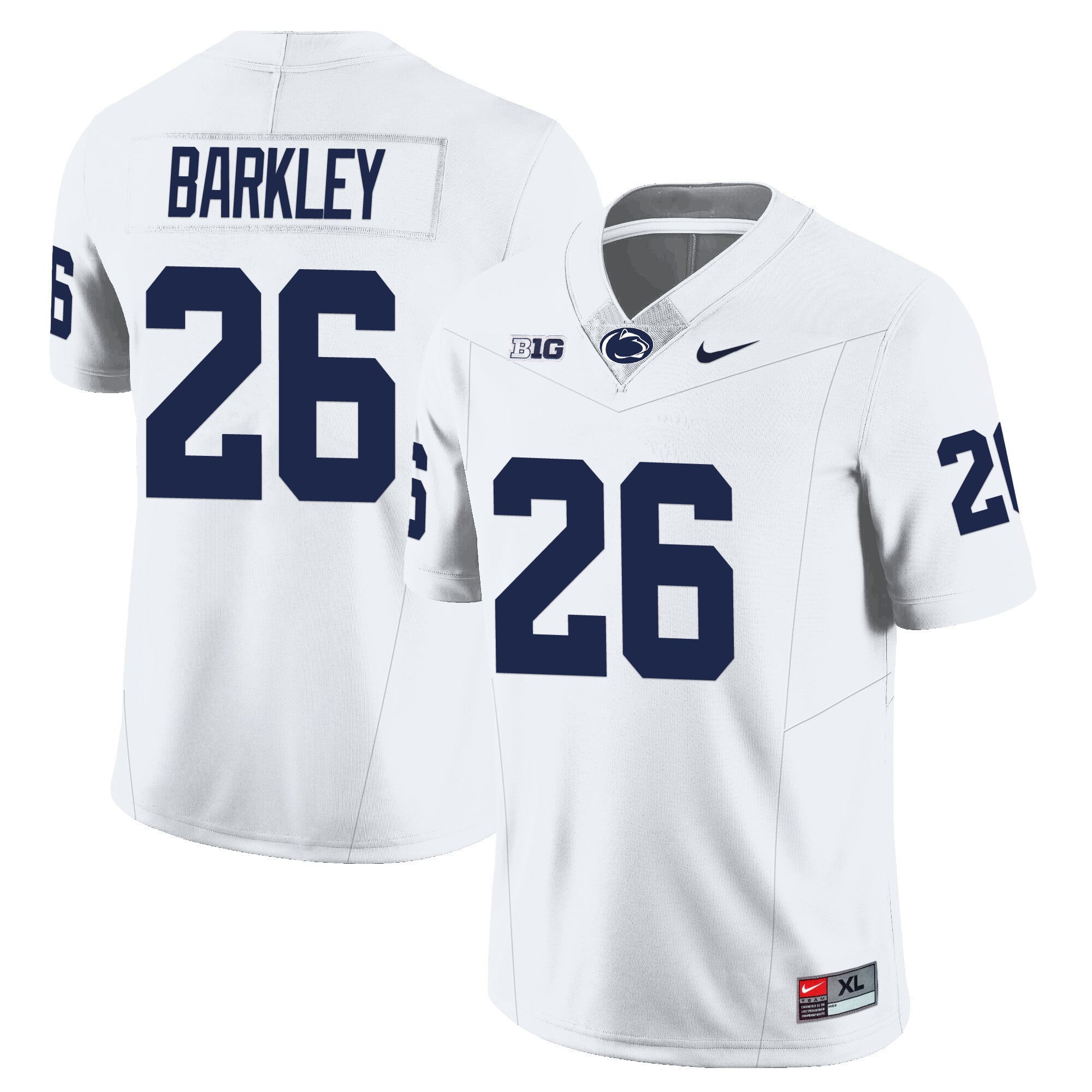 Menâs Penn State Nittany Lions Football Vapor Limited Jersey - All Stitched