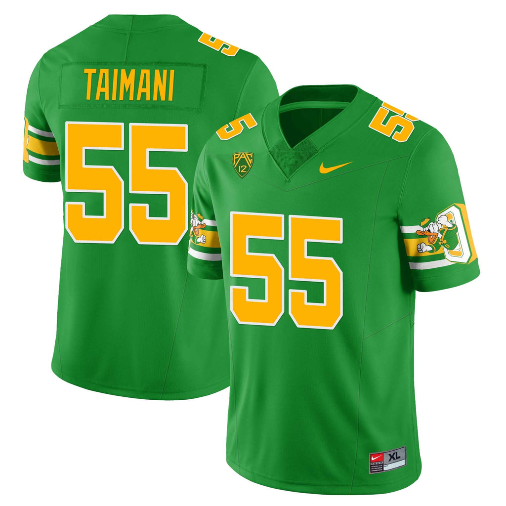 Menâs Oregon Ducks âMighty Oregonâ Throwback Football Uniforms â All Stitched