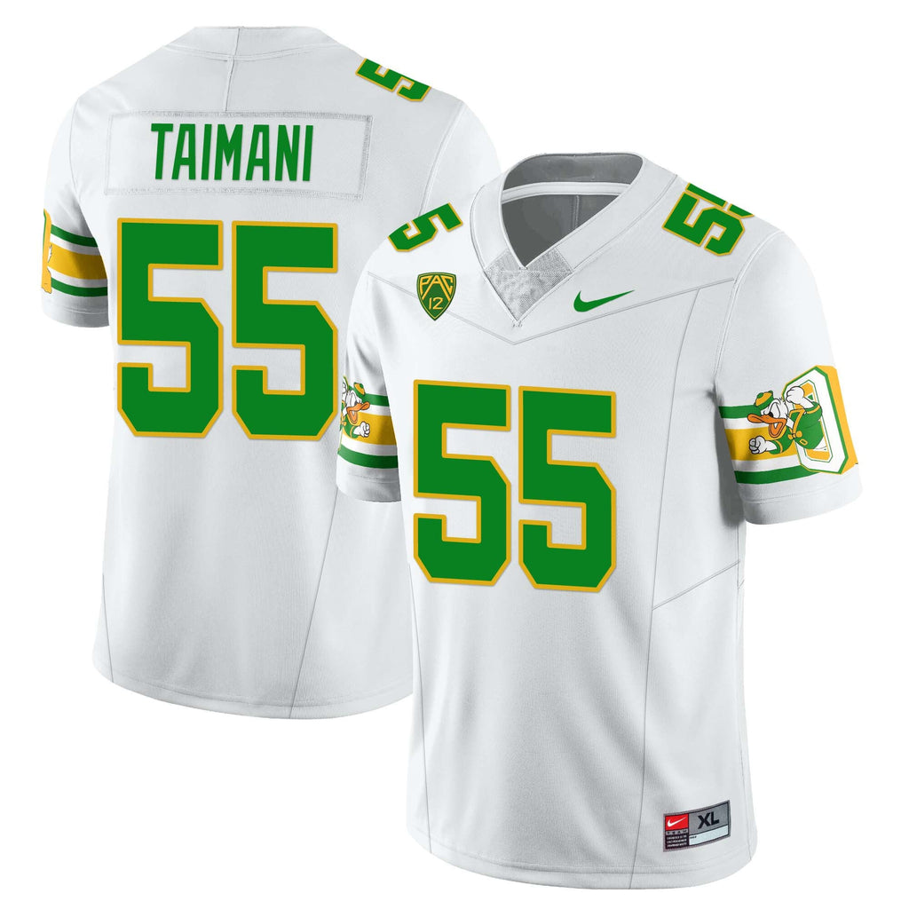 Menâs Oregon Ducks âMighty Oregonâ Throwback Football Uniforms â All Stitched