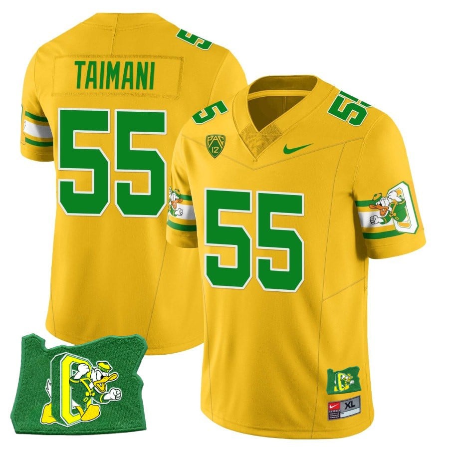Menâs Oregon Ducks âMighty Oregonâ Throwback Football Stitched Jersey â Oregon State