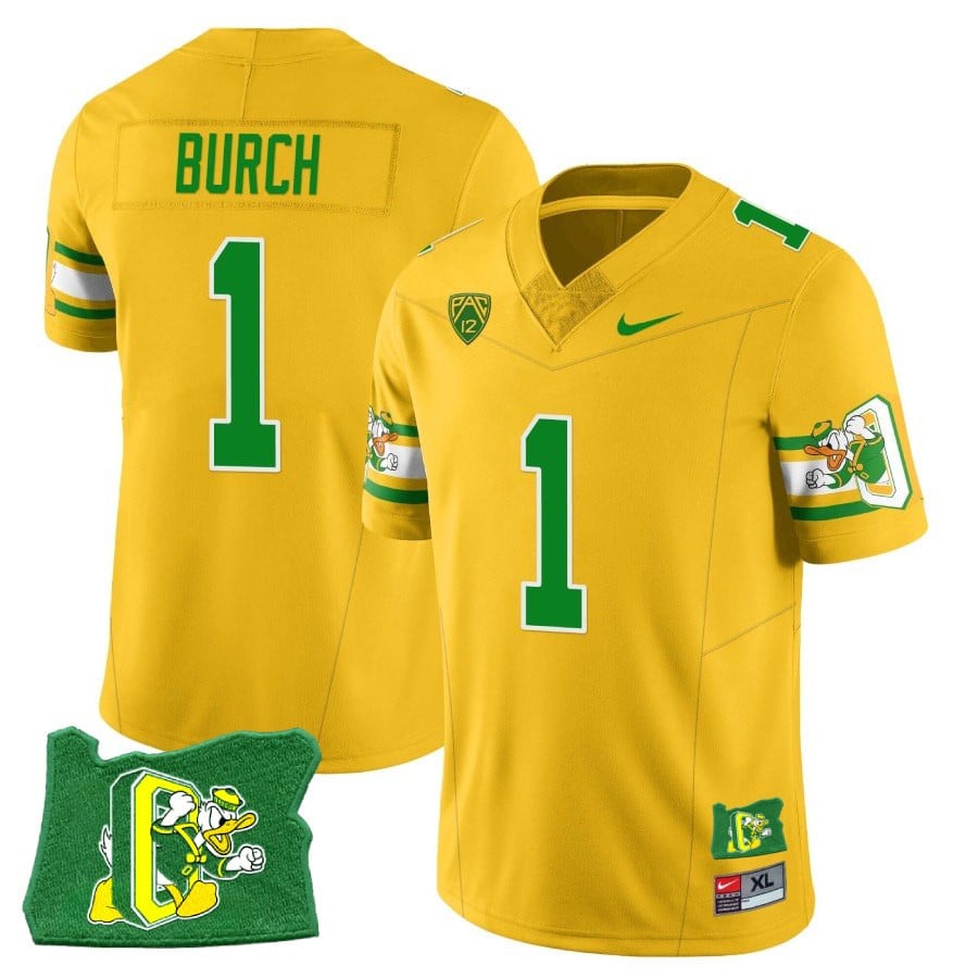 Menâs Oregon Ducks âMighty Oregonâ Throwback Football Stitched Jersey â Oregon State