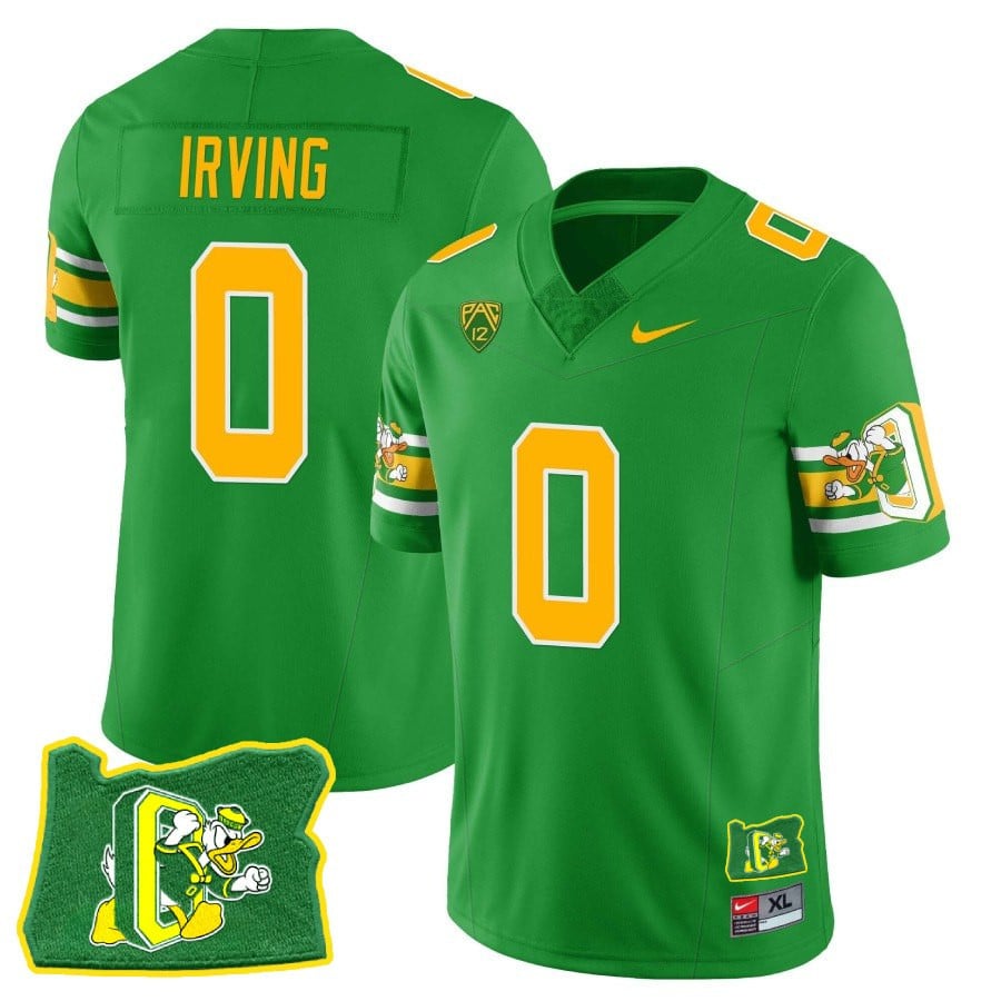 Menâs Oregon Ducks âMighty Oregonâ Throwback Football Stitched Jersey â Oregon State