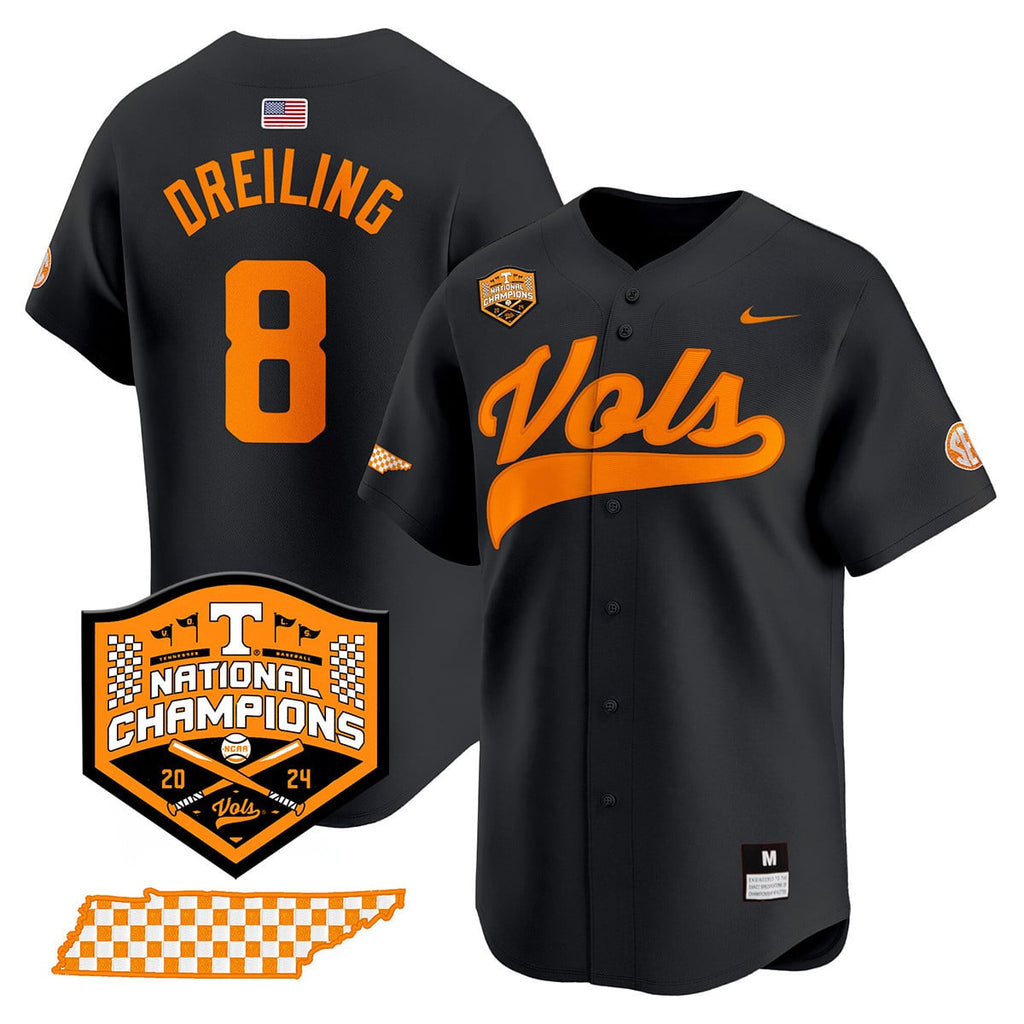 Men's Tennessee Volunteers 2024 National Champions Vapor Premier Limited Jersey - All Stitched