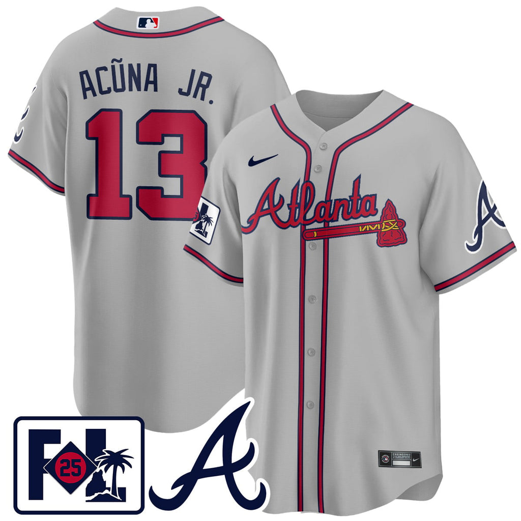 Men's Atlanta Braves 2025 Spring Training Jersey - All Stitched