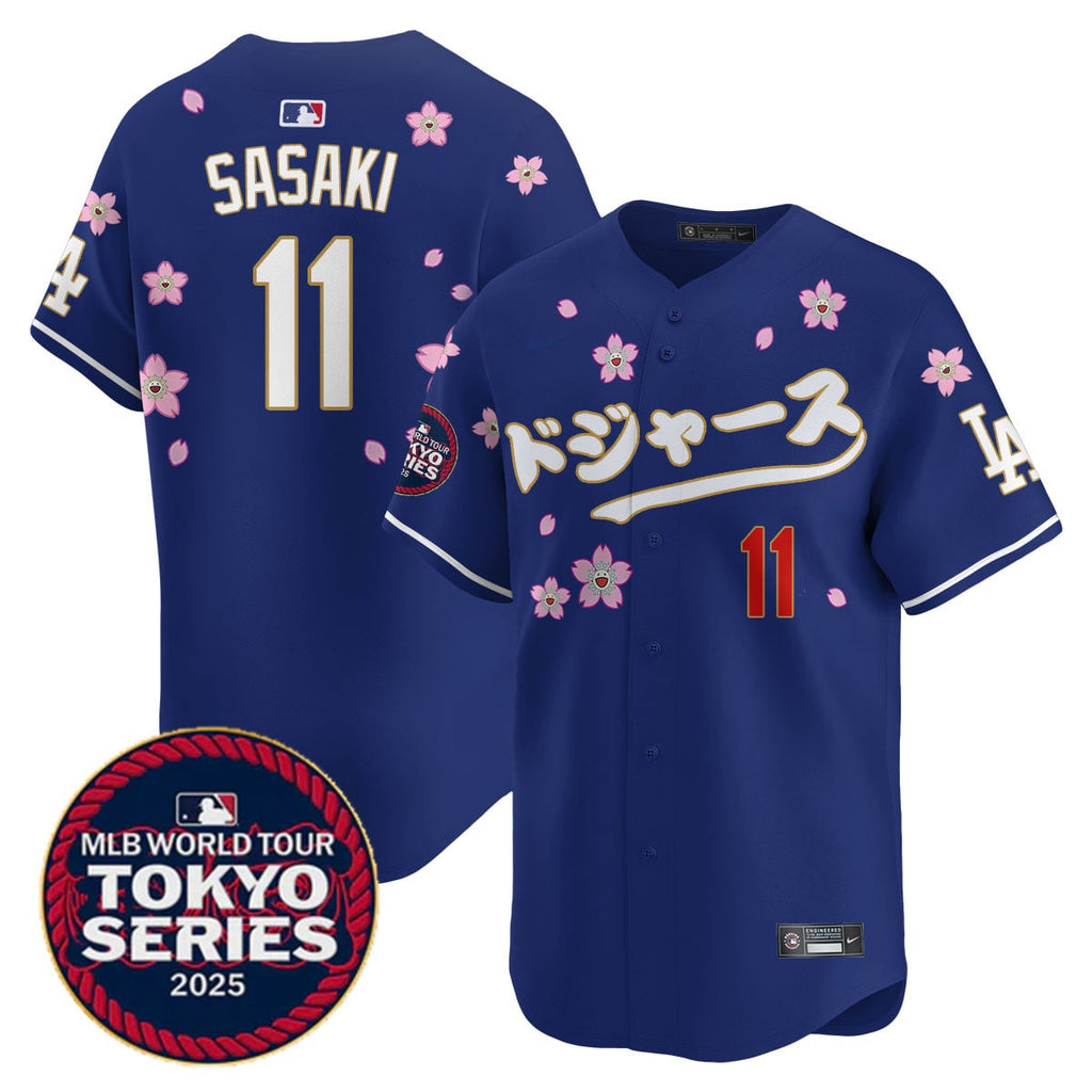 Men's Los Angeles Dodgers Tokyo Series 2025 Vapor Limited Jersey N6 - Stitched