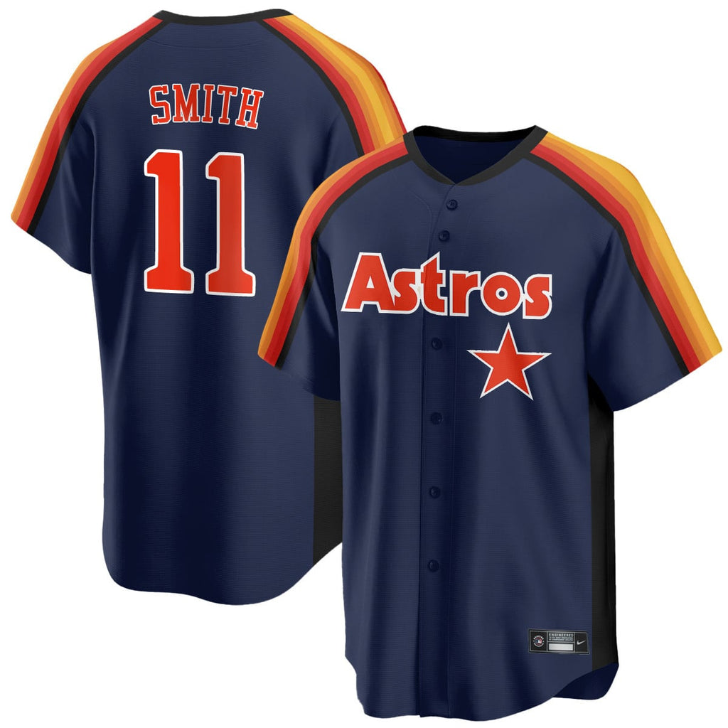 Houston Astros 1989 Throwback Road Jersey - All Stitched