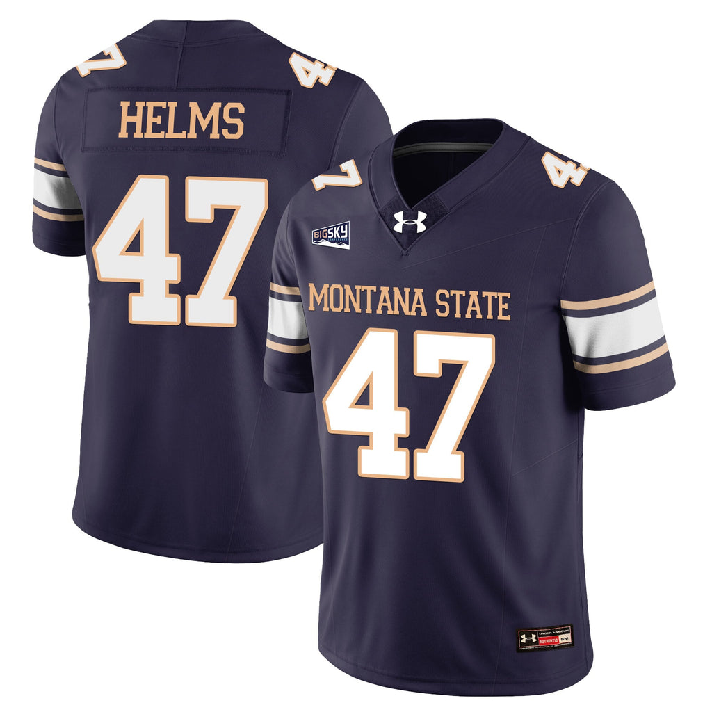 Youth's Montana State Bobcat Football Jersey - All Stitched