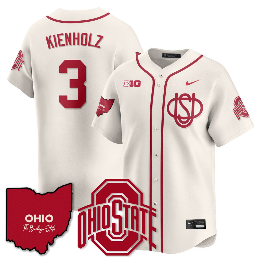 Women's Ohio State Buckeyes 2025 Wordmark Jersey - All Stitched