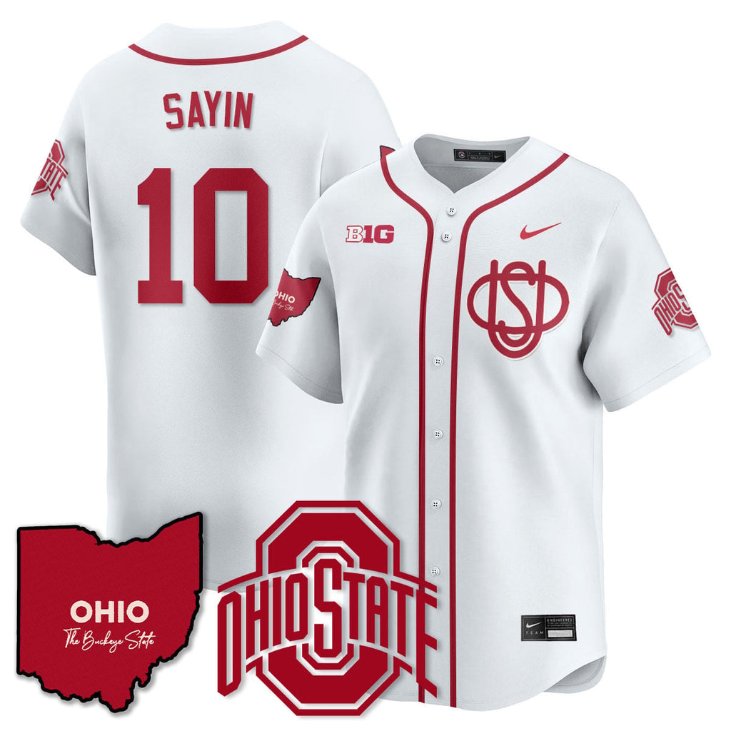 Women's Ohio State Buckeyes 2025 Wordmark Jersey - All Stitched