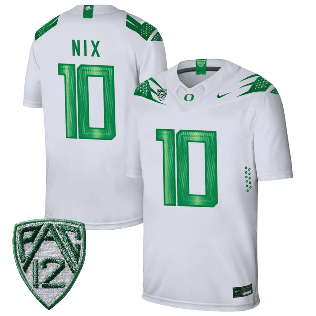 Men's Oregon Ducks Football Jersey - PAC - 12 & Oregon State Patch
