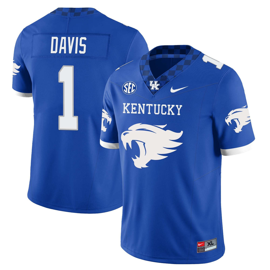 Menâs Kentucky Wildcats Football Limited Jersey â Wildcats Logo