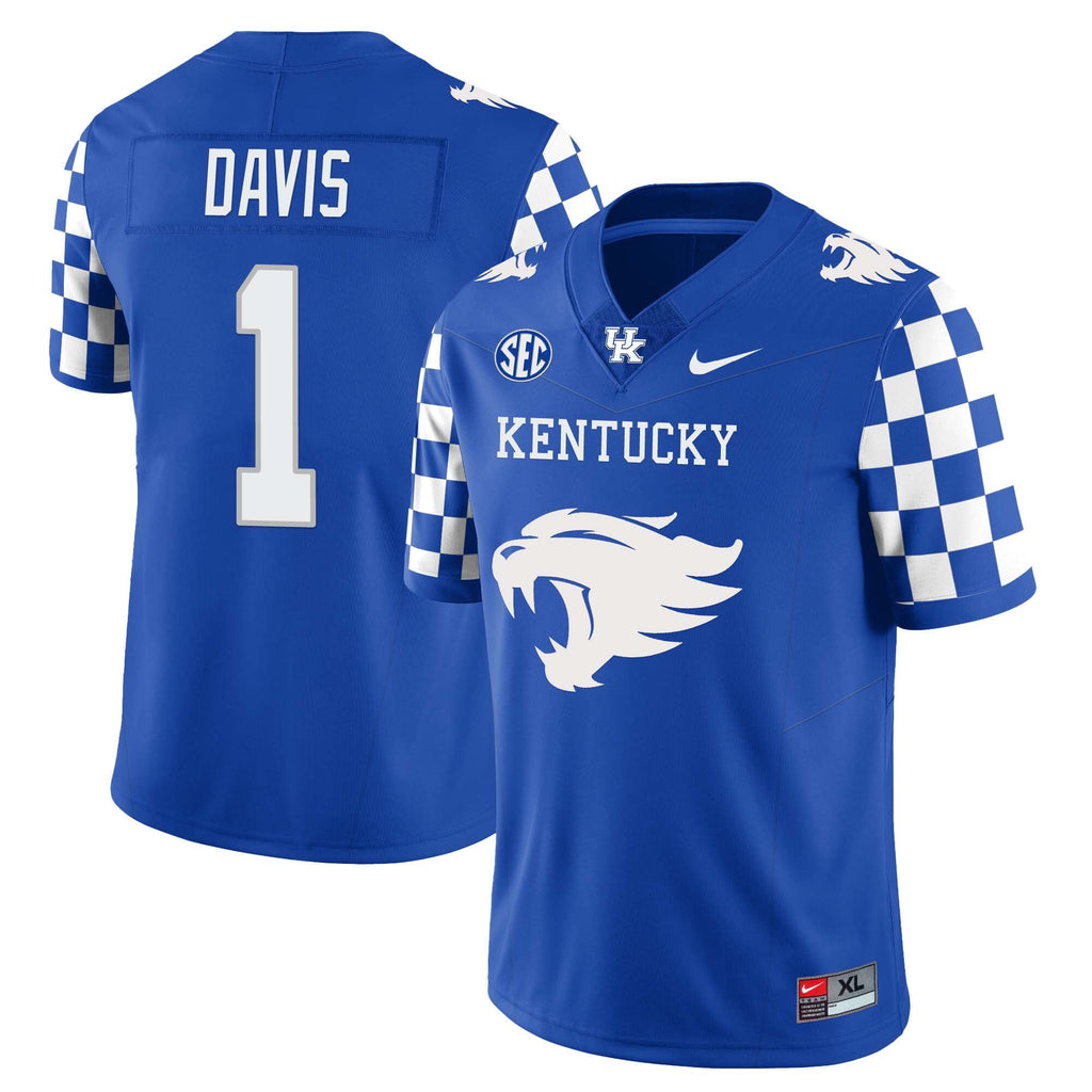 Menâs Kentucky Wildcats Football Limited Jersey â Wildcats Logo