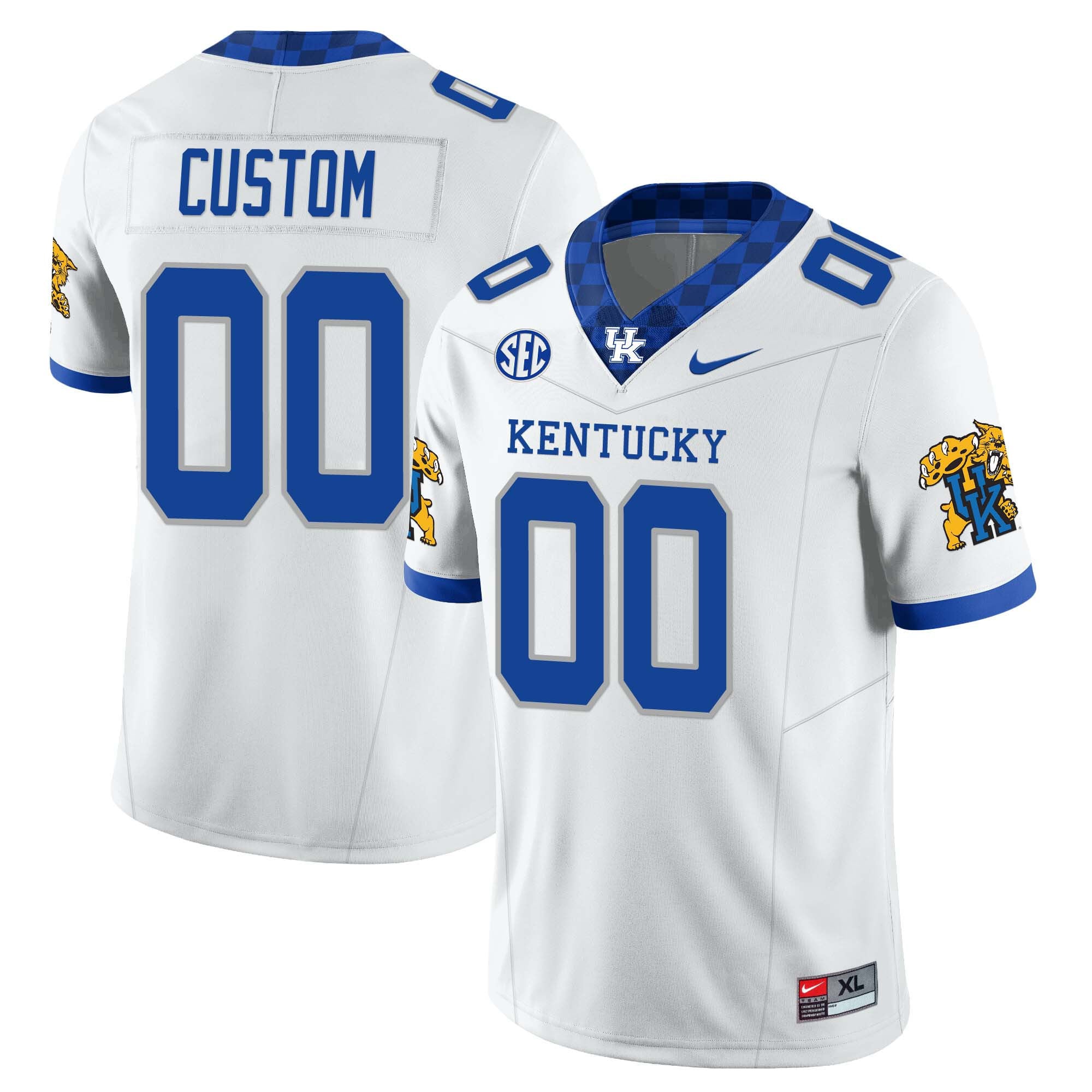 Men's Kentucky Wildcats Football Limited Custom Jersey â Wildcats Logo