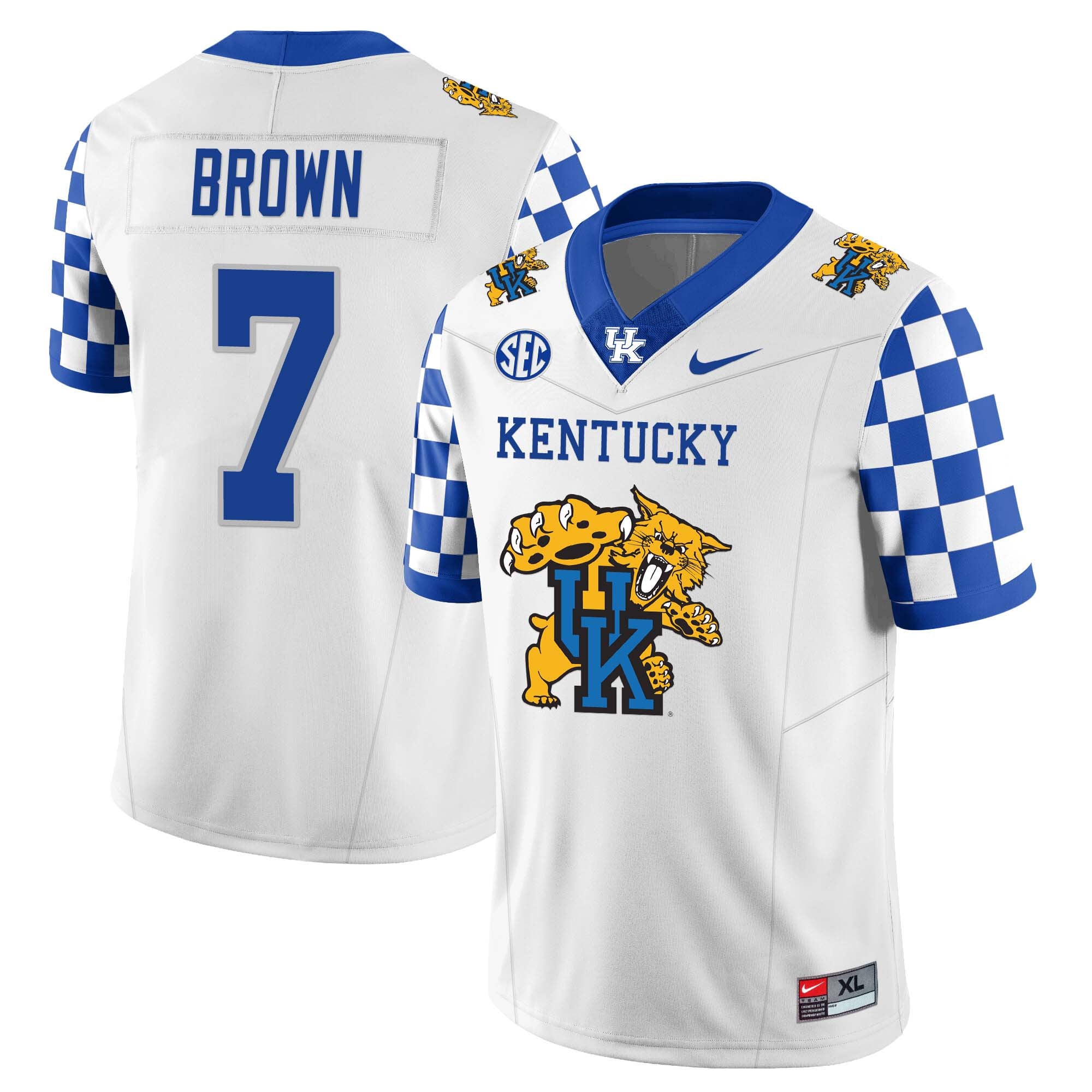 Menâs Kentucky Wildcats Football Limited Uniform â Wildcats Logo
