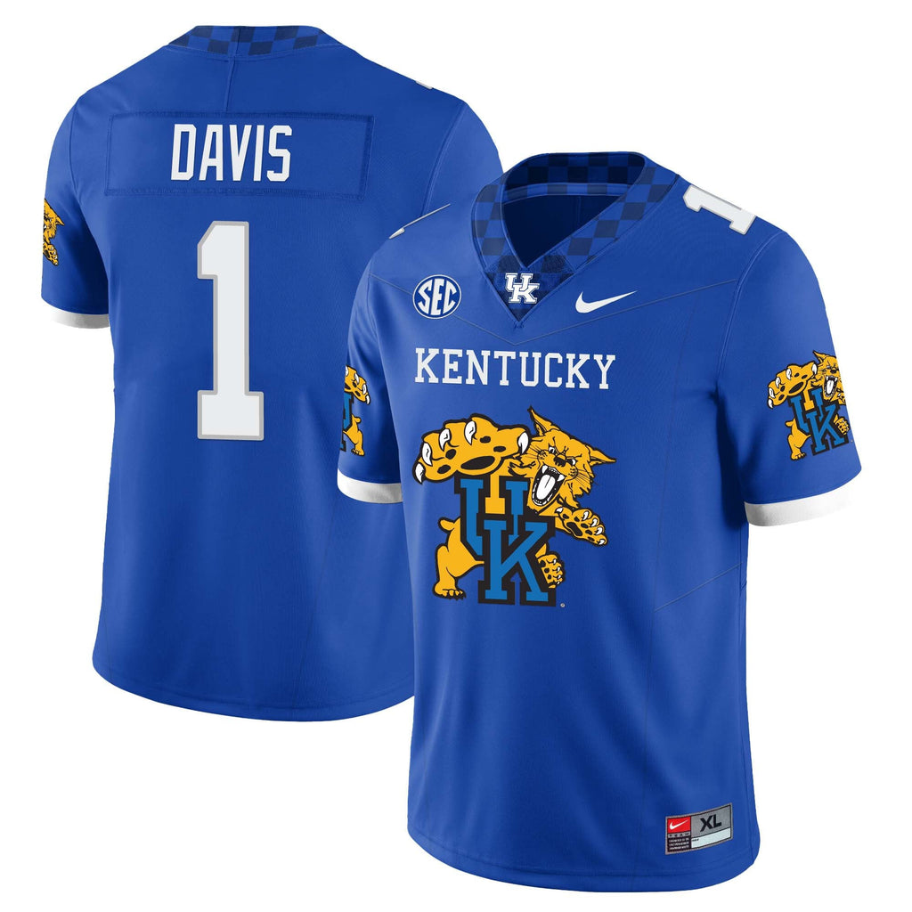 Menâs Kentucky Wildcats Football Limited Uniform â Wildcats Logo