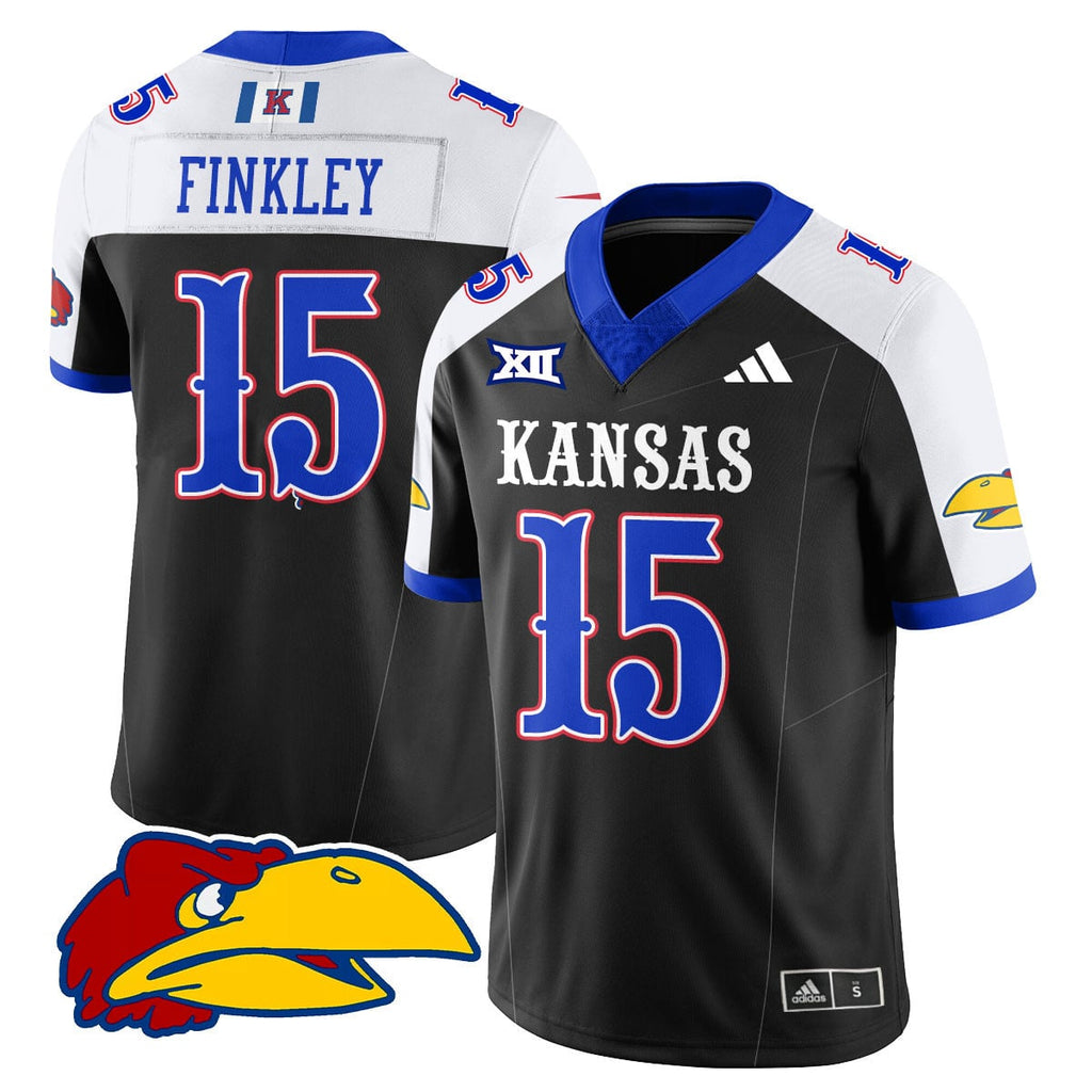 Women's Kansas Jayhawks Football 2025 Limited Jersey - All Stitched