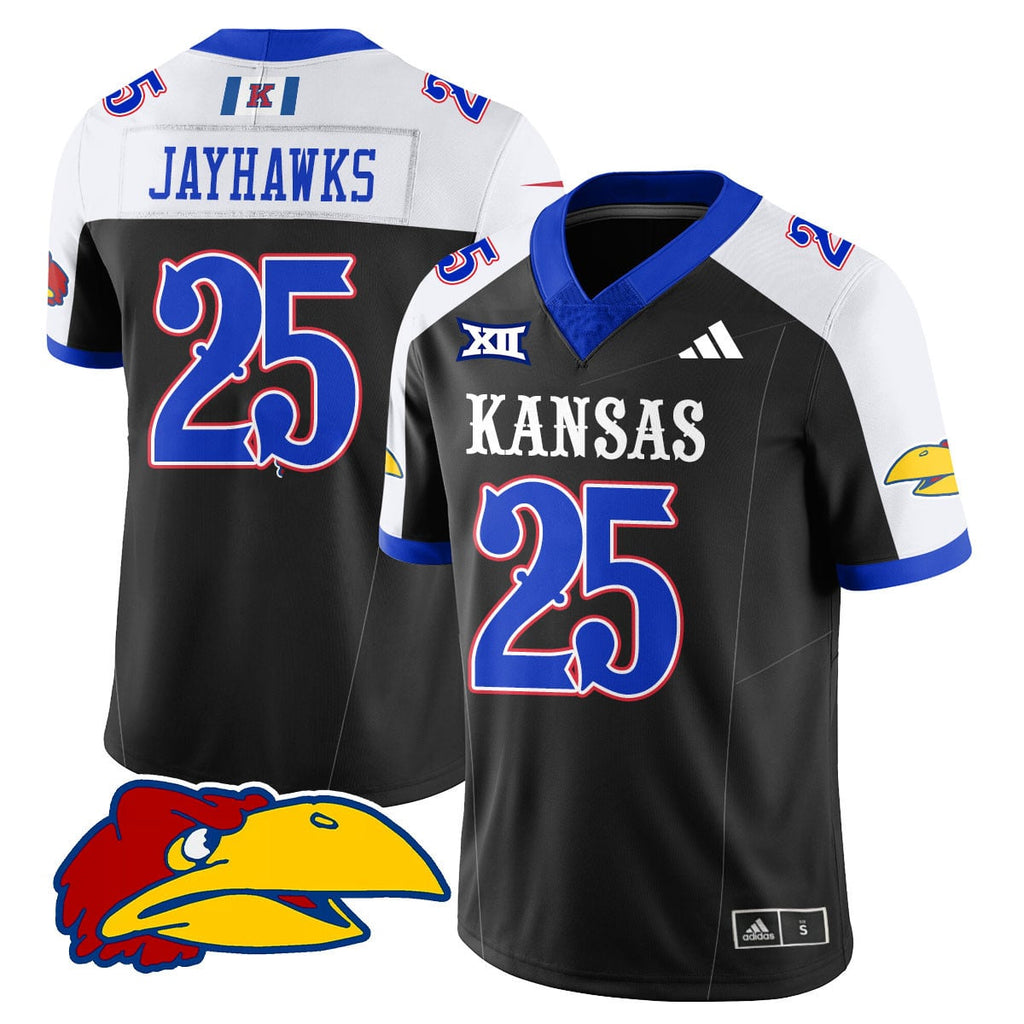 Women's Kansas Jayhawks Football 2025 Limited Jersey - All Stitched