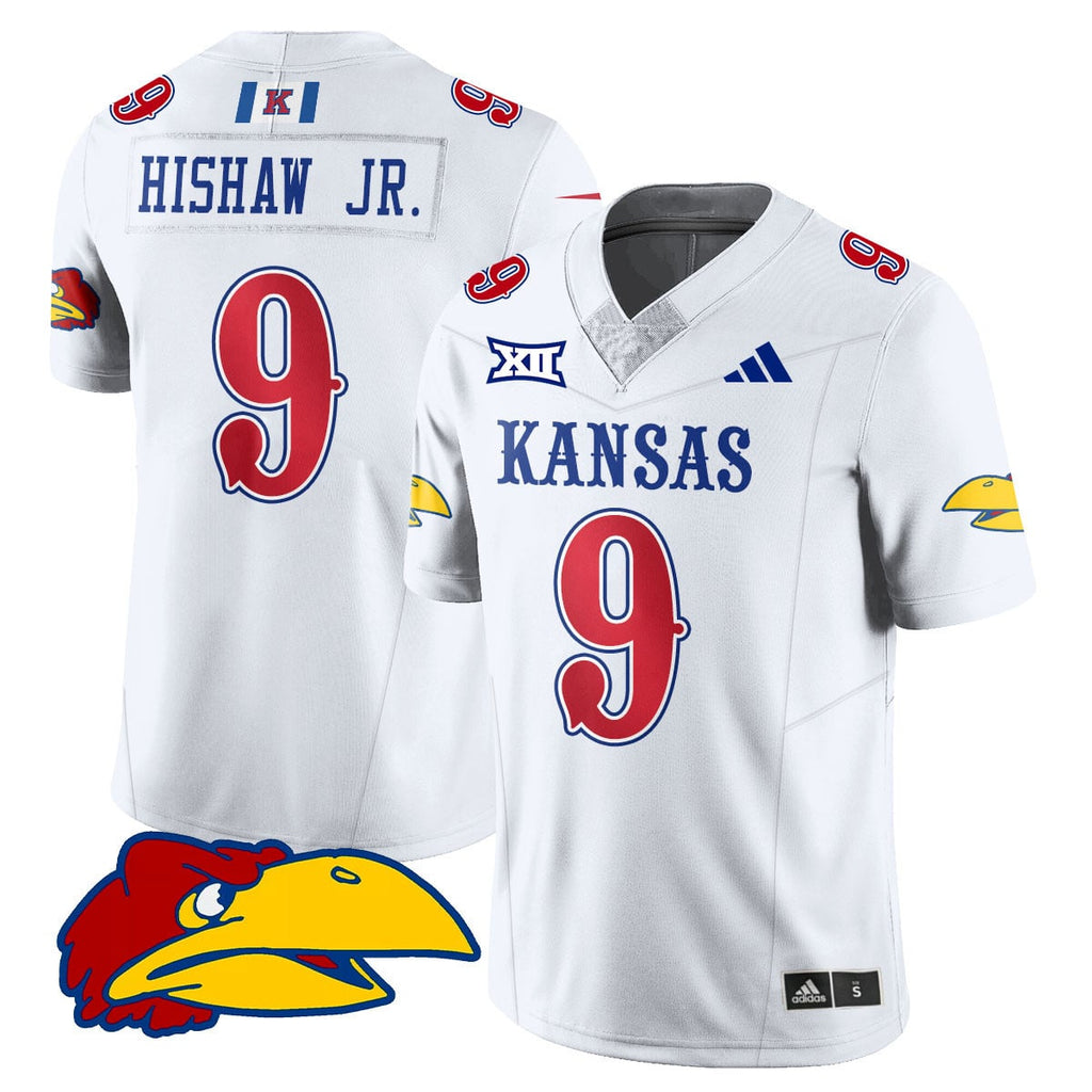 Men's Kansas Jayhawks Football 2025 Limited Jersey - All Stitched