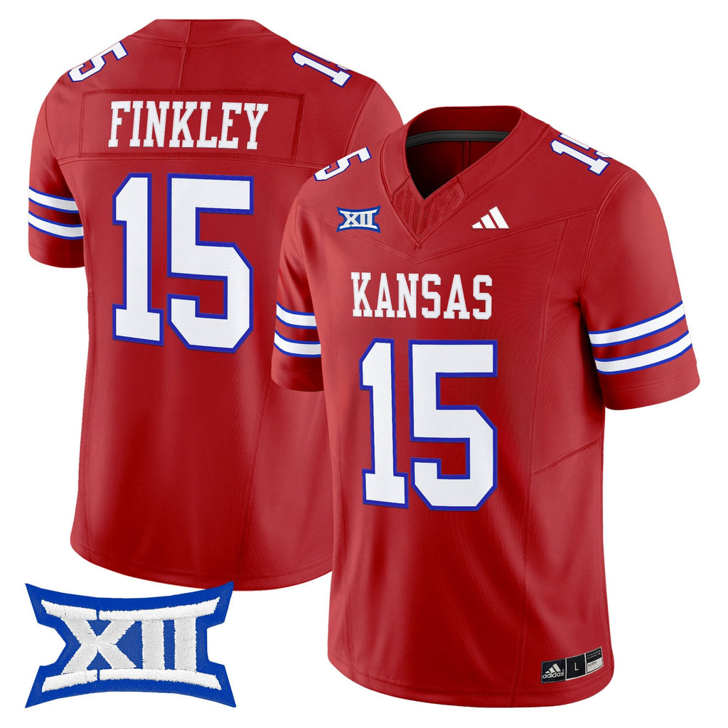 Men's Kansas Jayhawks 2025 Vapor Limited Jersey - All Stitched