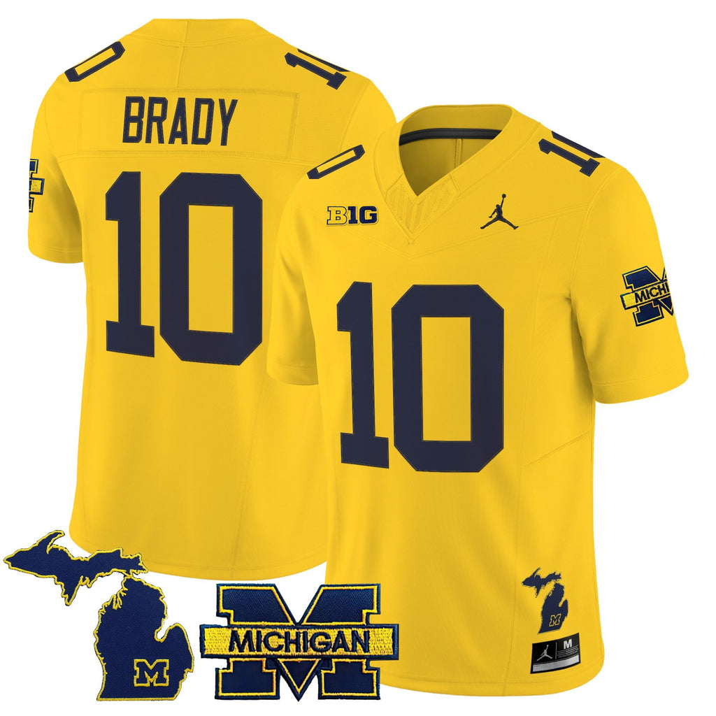 Women's Michigan Wolverines 2025 Vapor Limited Jersey - All Stitched