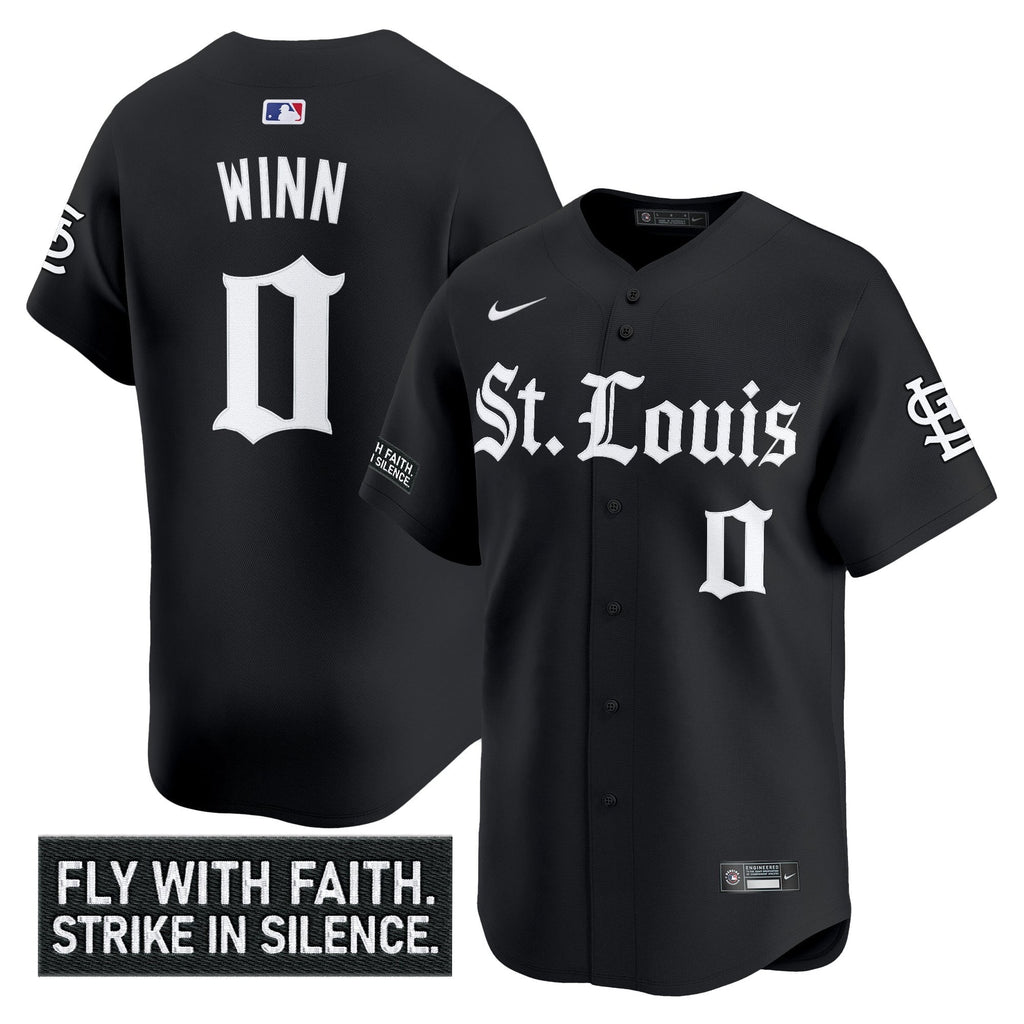 Men's St. Louis Cardinals 'Gothic Legacy Edition' Vapor Premier Limited Jersey - All Stitched