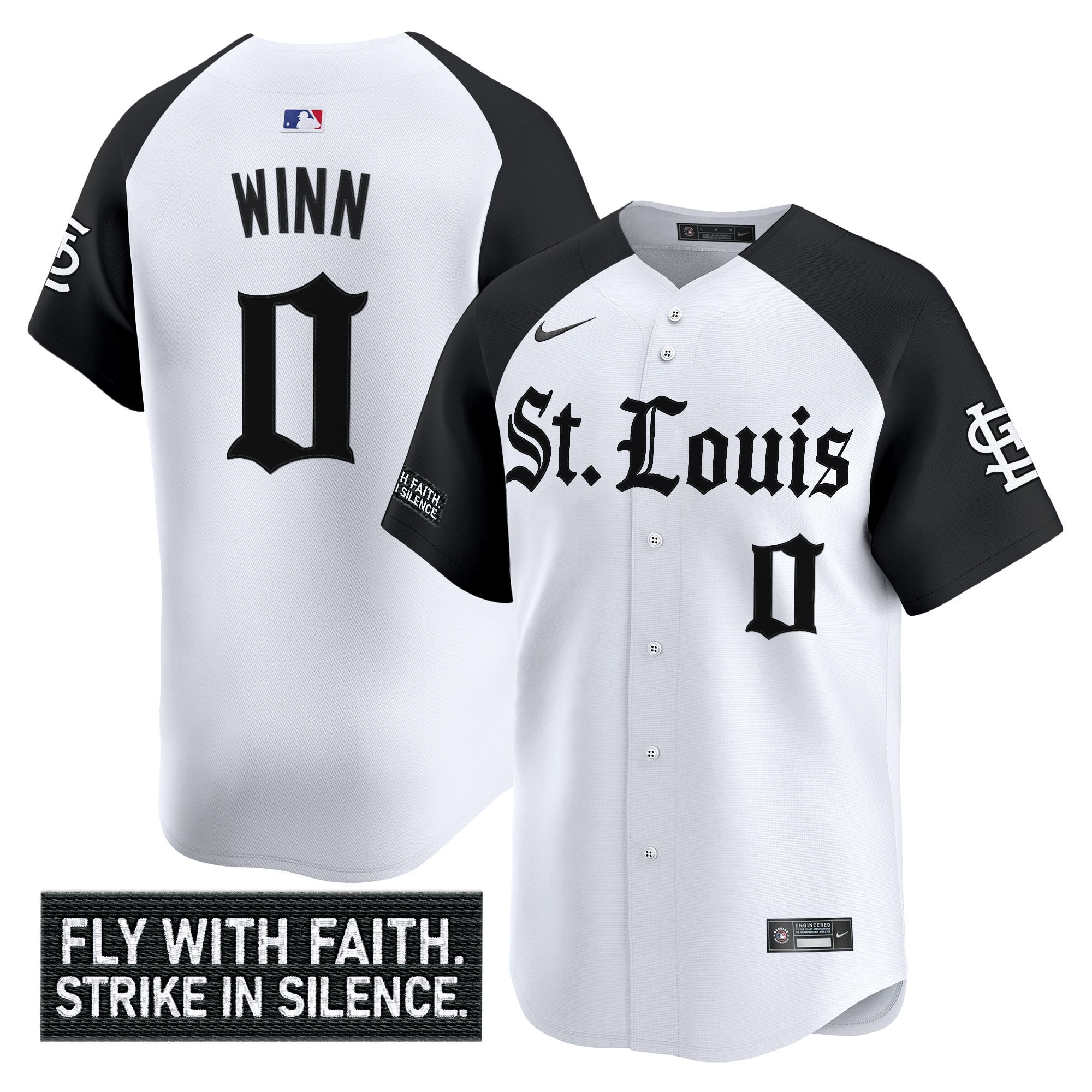 Men's St. Louis Cardinals 'Gothic Legacy Edition' Vapor Premier Limited Jersey - All Stitched