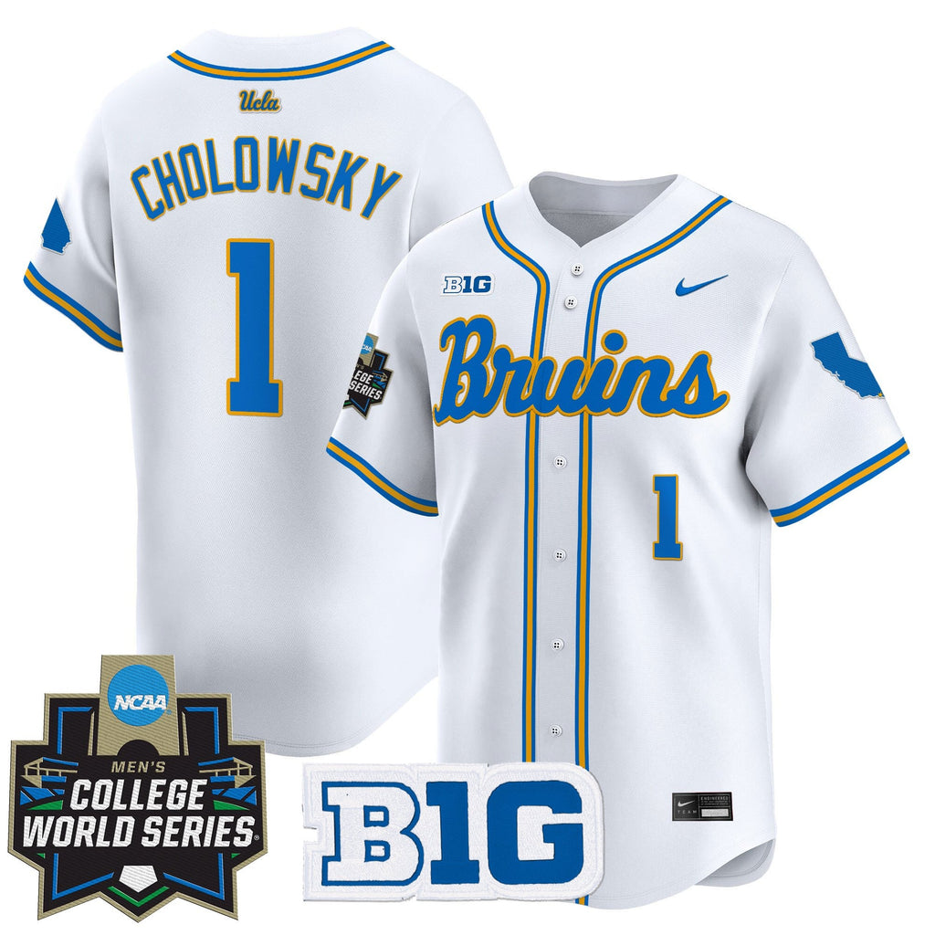 Youth's UCLA Bruins 2025 World Series Vapor Premier Limited Jersey - All Stitched