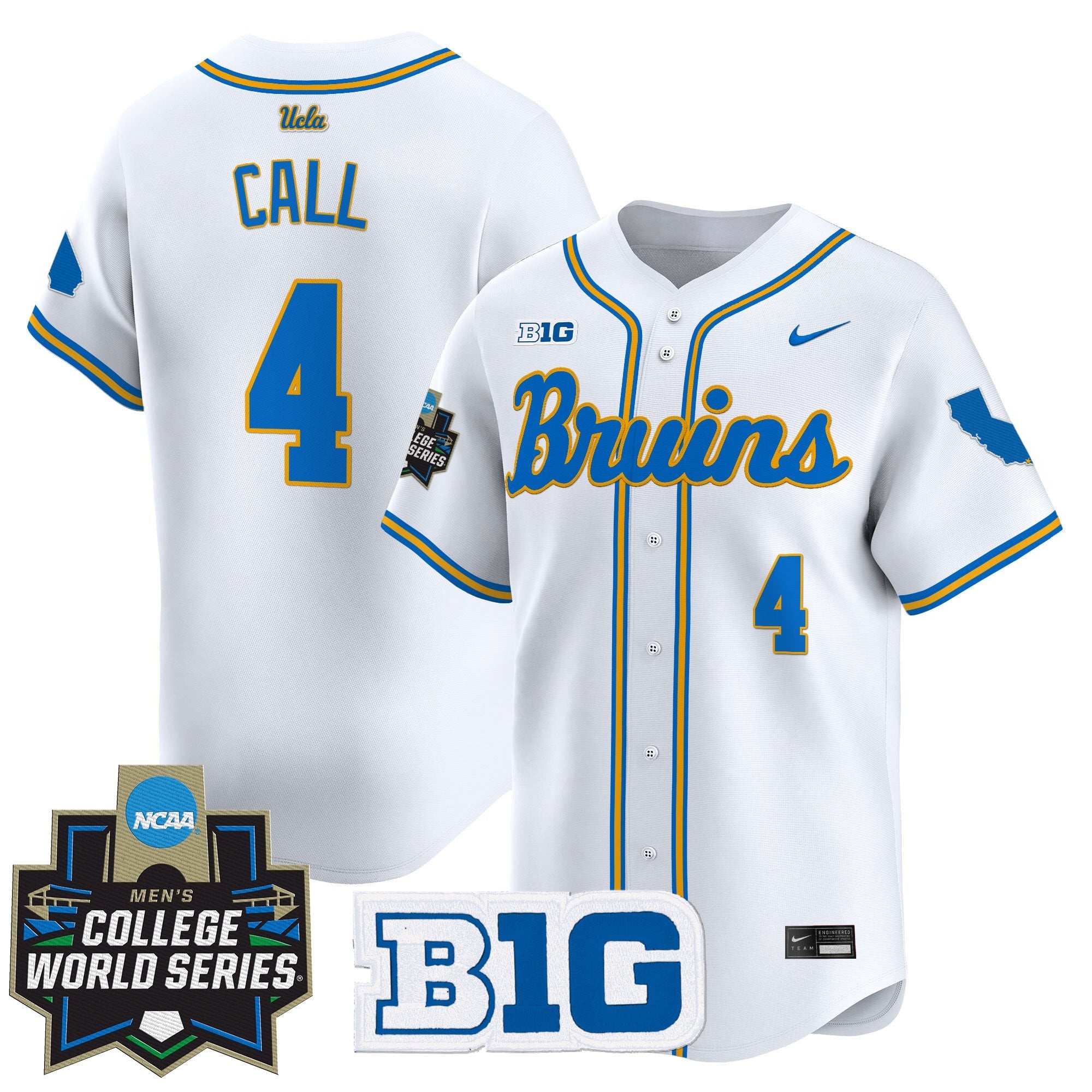 Women's UCLA Bruins 2025 World Series Vapor Premier Limited Jersey - All Stitched