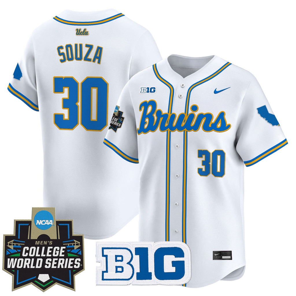 Youth's UCLA Bruins 2025 World Series Vapor Premier Limited Jersey - All Stitched