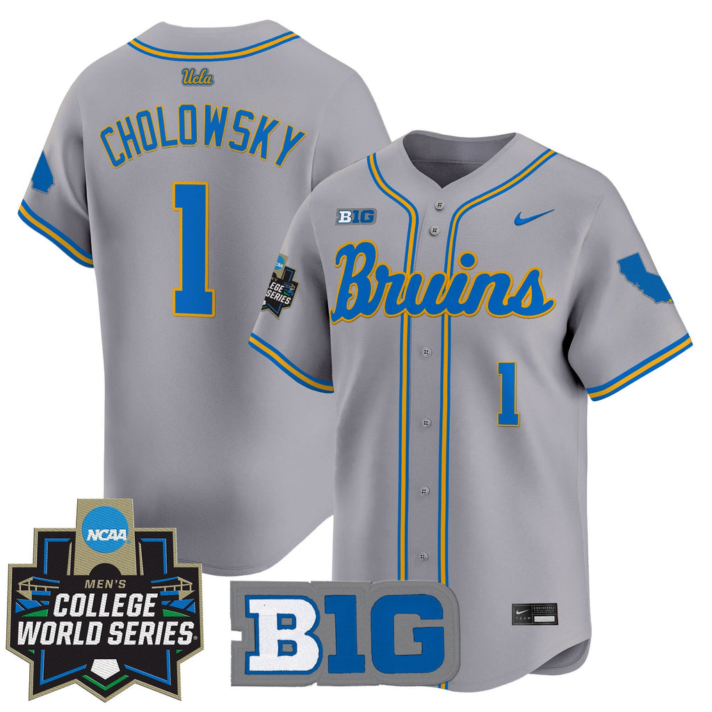 Youth's UCLA Bruins 2025 World Series Vapor Premier Limited Jersey - All Stitched