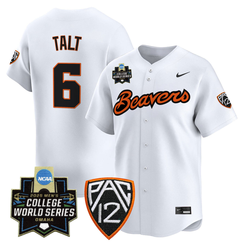 Youth's Oregon State Beavers 2025 World Series Vapor Premier Limited Jersey - All Stitched