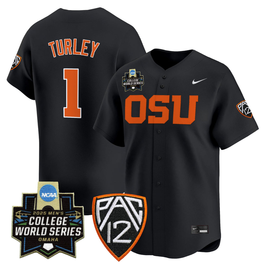 Youth's Oregon State Beavers 2025 World Series Vapor Premier Limited Jersey - All Stitched
