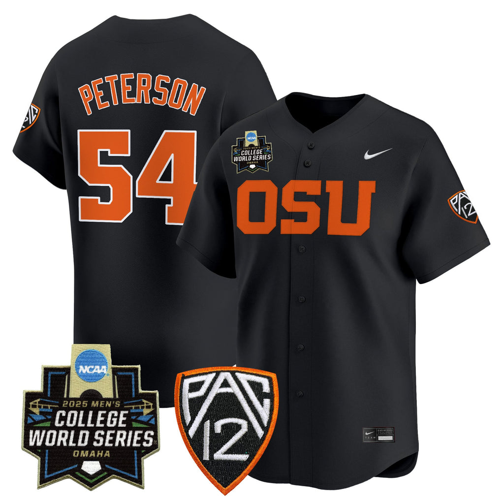 Youth's Oregon State Beavers 2025 World Series Vapor Premier Limited Jersey - All Stitched