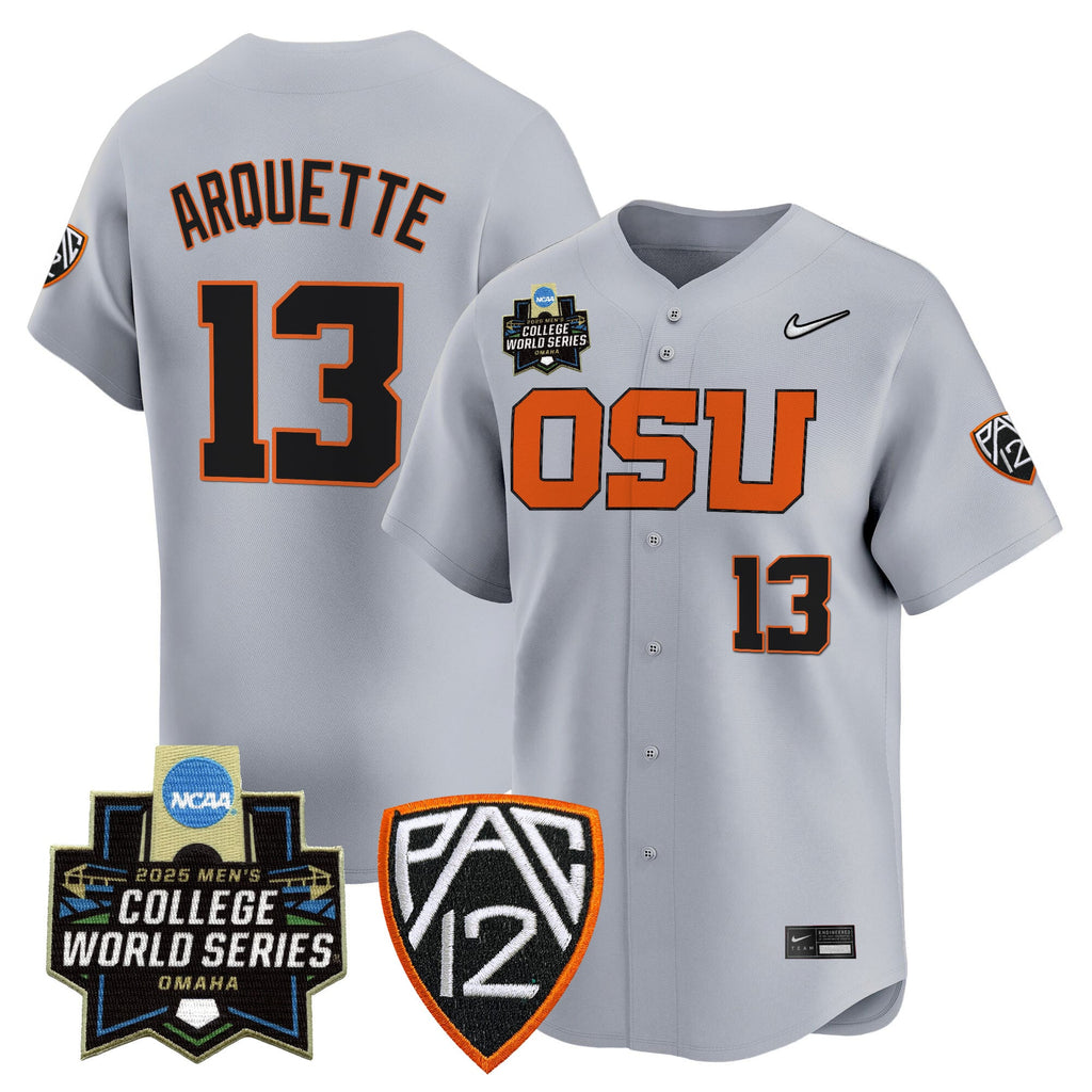 Youth's Oregon State Beavers 2025 World Series Vapor Premier Limited Jersey - All Stitched