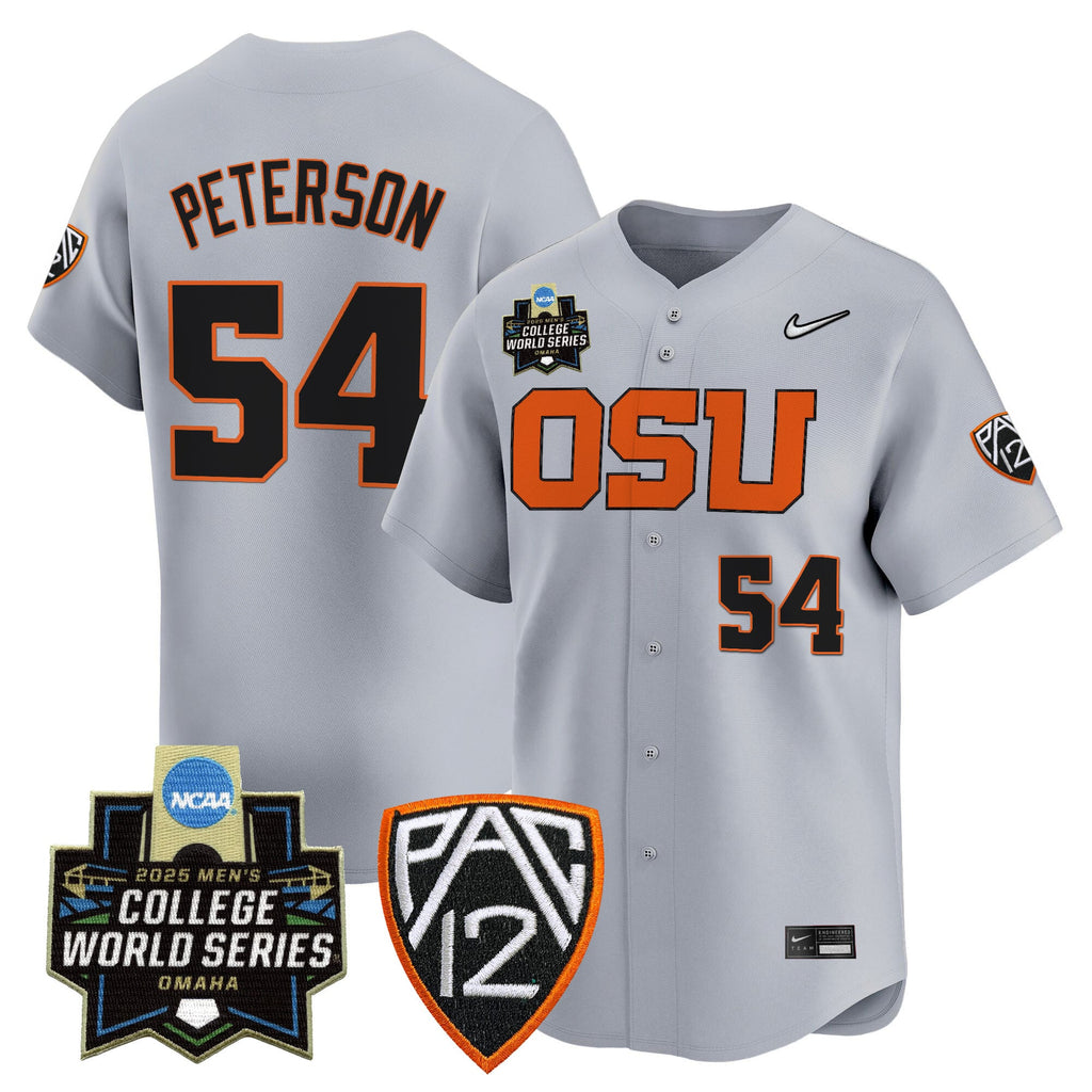 Youth's Oregon State Beavers 2025 World Series Vapor Premier Limited Jersey - All Stitched