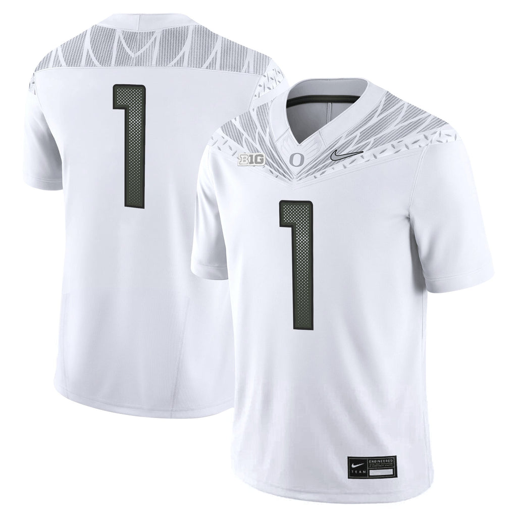 Women's Oregon Ducks 2025 Vapor Limited Jersey V2 - All Stitched