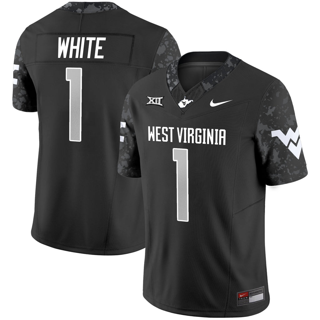 Women's West Virginia Mountaineers 2025 Coal Rush Vapor Limited Jersey - All Stitched