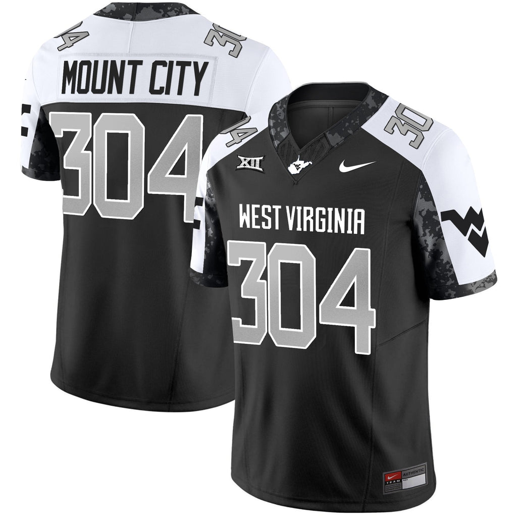 Women's West Virginia Mountaineers 2025 Coal Rush Vapor Limited Jersey - All Stitched