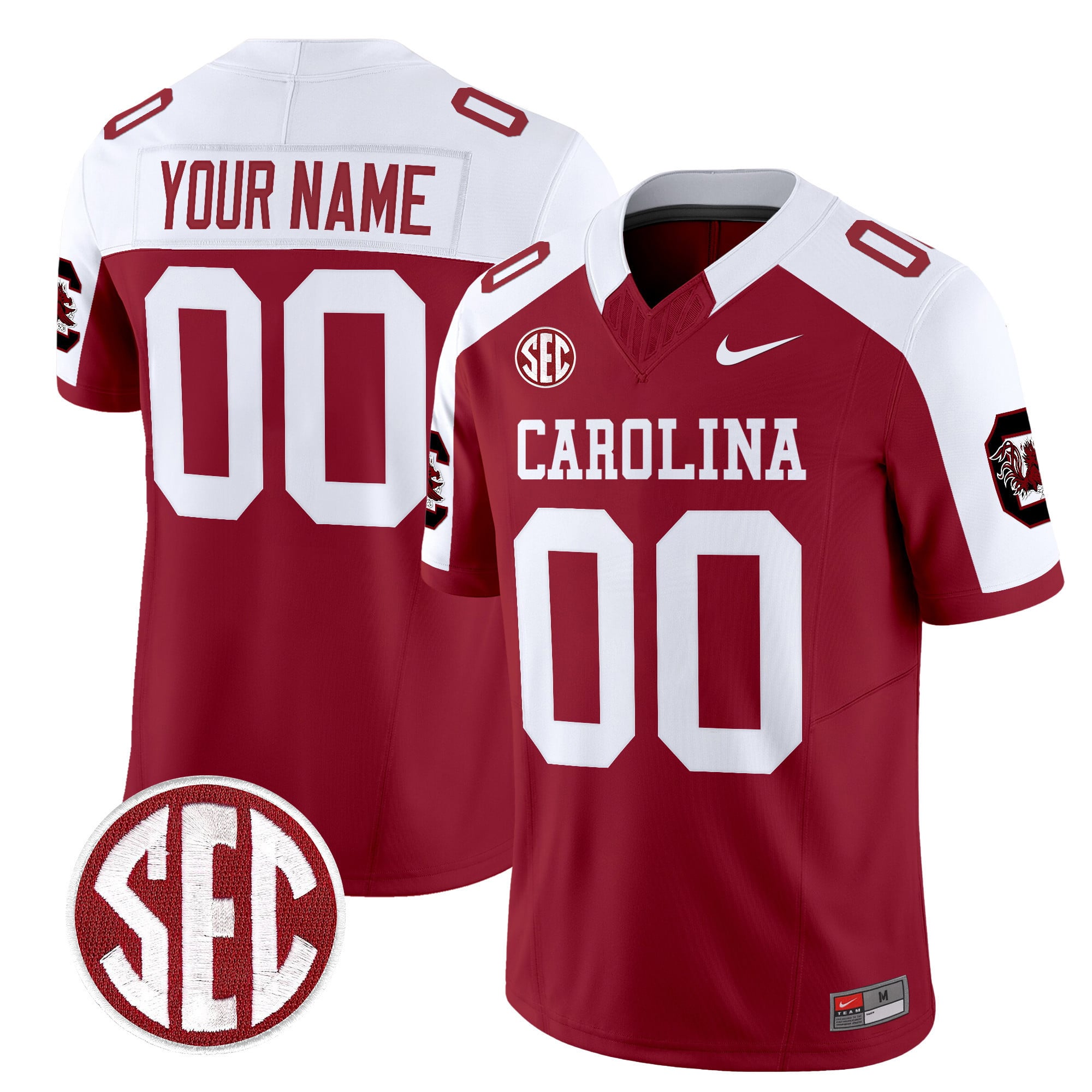 South Carolina Gamecocks 1980 Throwback Vapor Limited Custom Jersey â Rebrand 2026 â All Stitched