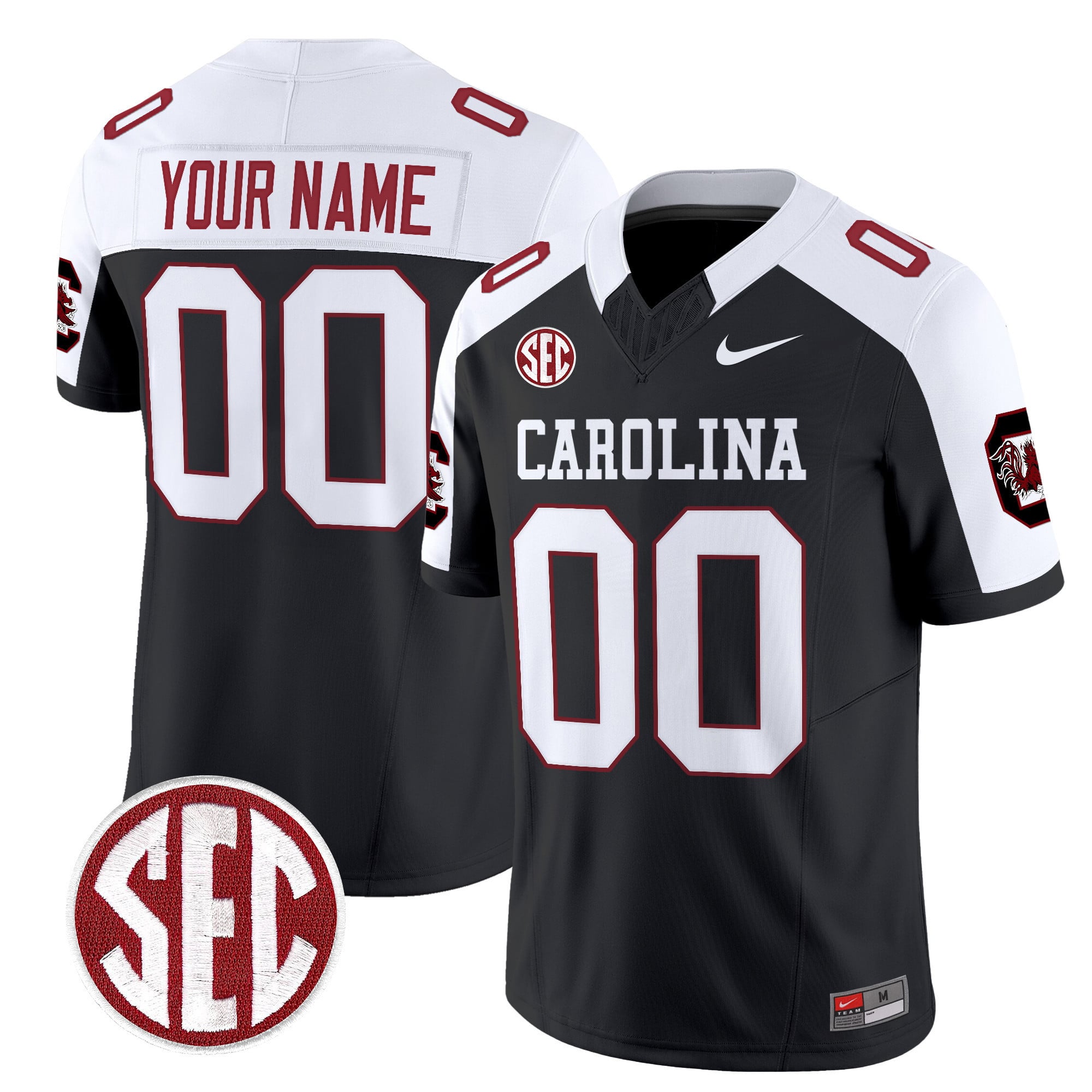 South Carolina Gamecocks 1980 Throwback Vapor Limited Custom Jersey â Rebrand 2026 â All Stitched