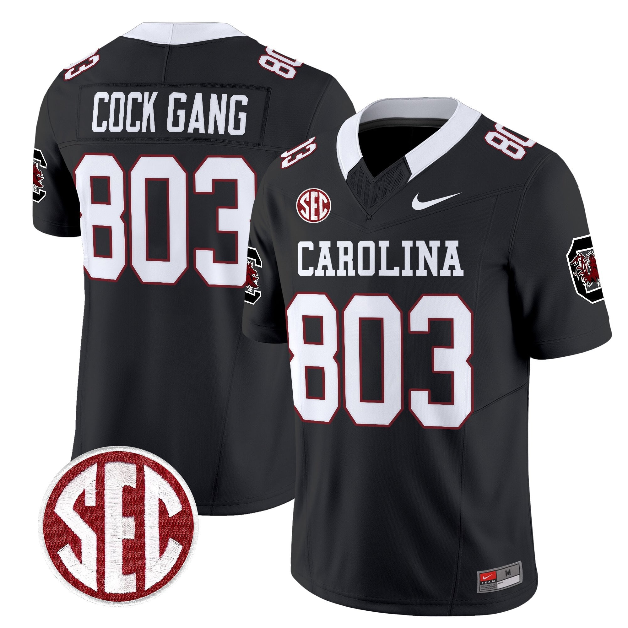 Men's South Carolina Gamecocks 1980 Throwback Vapor Limited Jersey â Rebrand 2026 â All Stitched