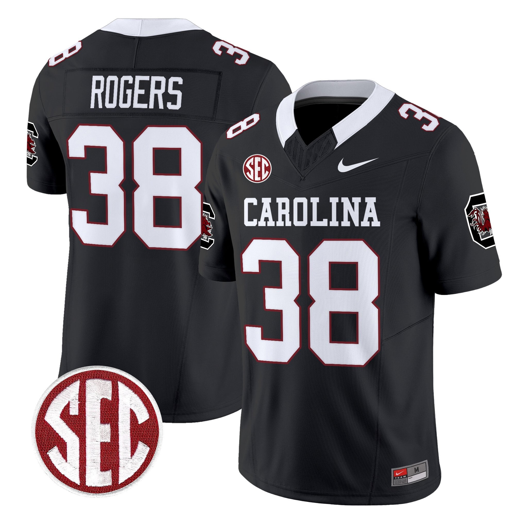 Men's South Carolina Gamecocks 1980 Throwback Vapor Limited Jersey â Rebrand 2026 â All Stitched