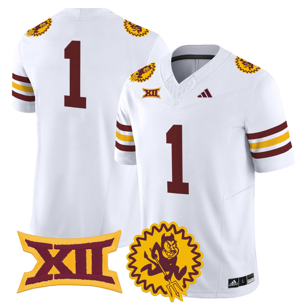 Men's Arizona State Sun Devils 1975 Throwback Vapor Limited Jersey - All Stitched