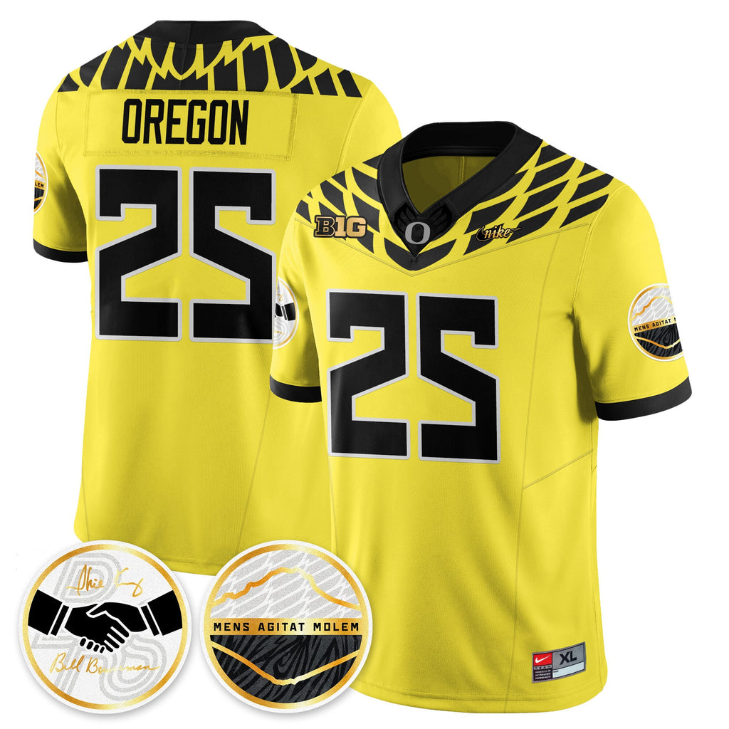 Men's Oregon Ducks 2025 "Shoe Duck" Jersey - All Stitched