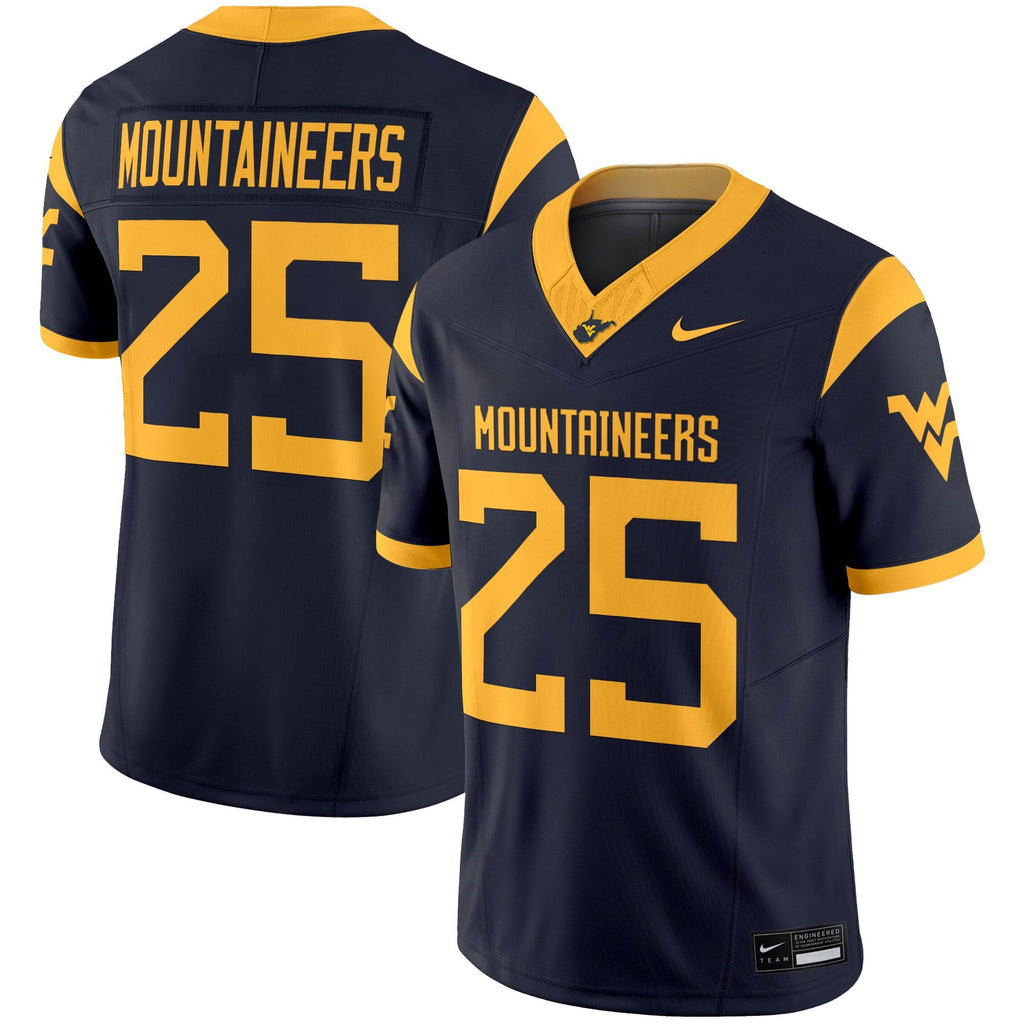 Women's West Virginia Mountaineers 2025 Vapor Limited Jersey - All Stitched