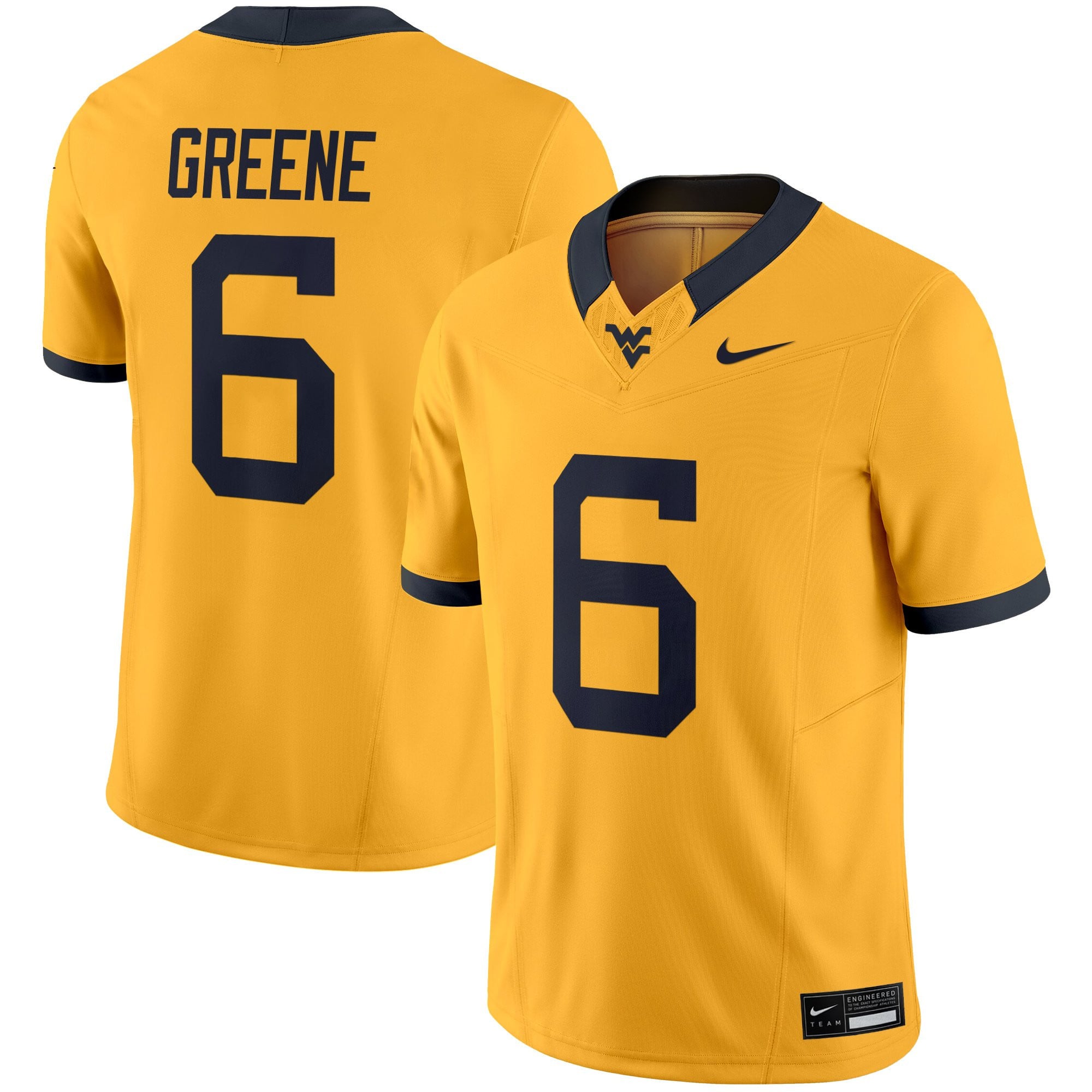 Women's West Virginia Mountaineers 2025 Vapor Limited Jersey - All Stitched