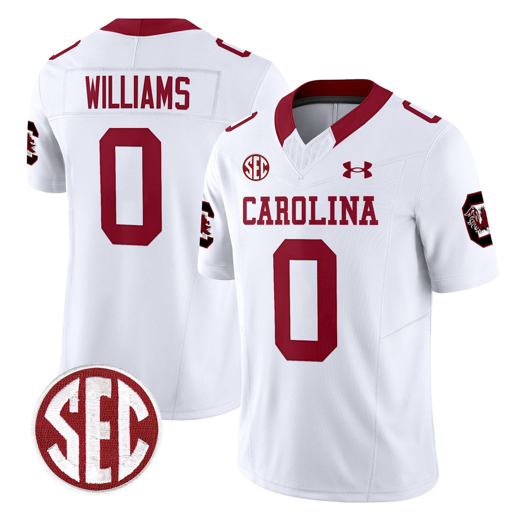 Men's South Carolina Gamecocks 1980 Throwback Vapor Limited Jersey V2 - All Stitched