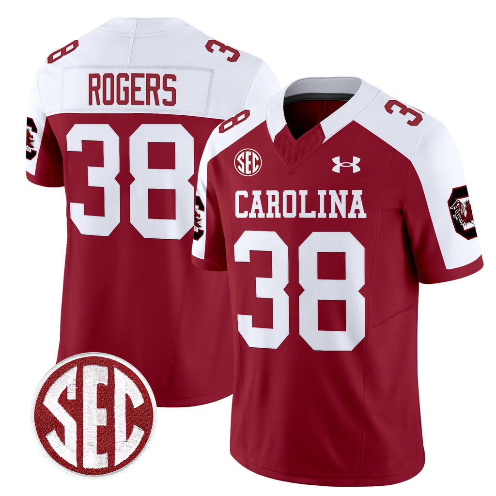 Men's South Carolina Gamecocks 1980 Throwback Vapor Limited Jersey V2 - All Stitched